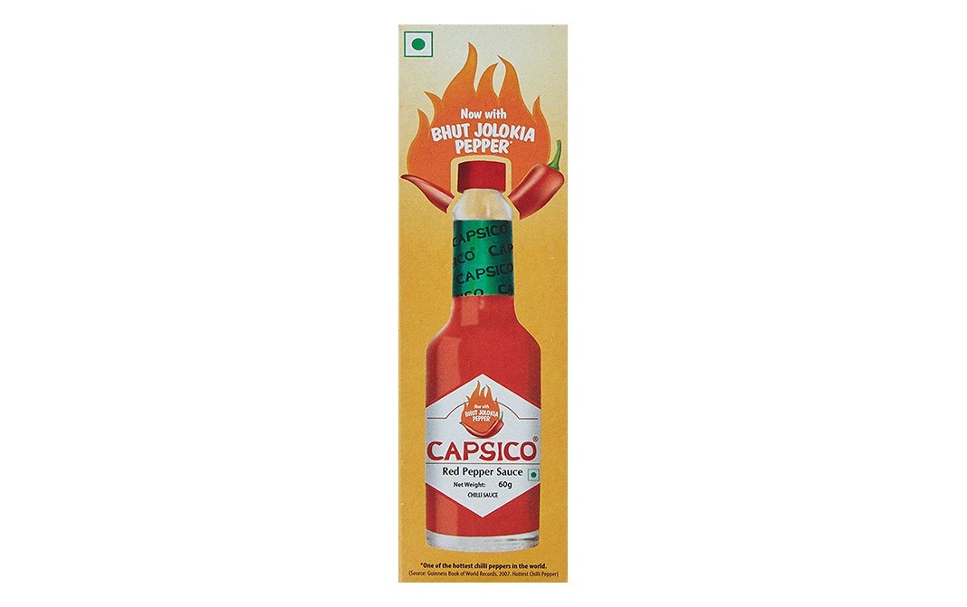 Capsico Red Pepper Sauce    Bottle  60 grams